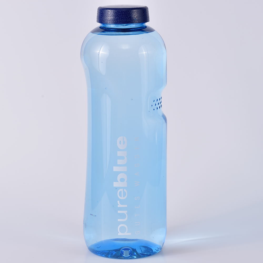 Wasserflasche  1 Liter rund