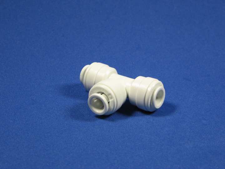 JG Verbinder T 1/4" weiss