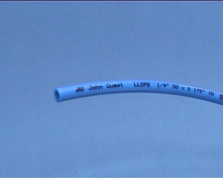 Schlauch LLDPE 1/4 blau